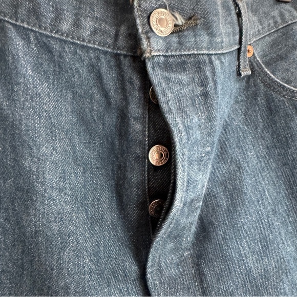 Levis 501 Vintage Denim Jeans Size 42X34 - Picture 2 of 11